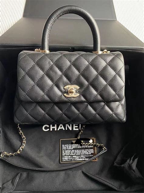 chanel coco handle japan|Chanel coco handle review.